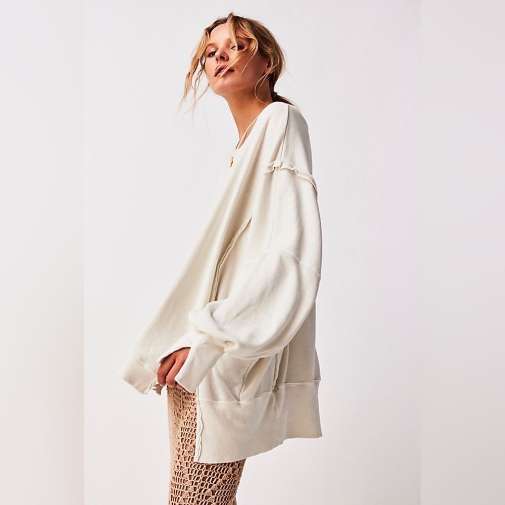 NWOT FREE PEOPLE We The Free - Camden Sweatshirt
